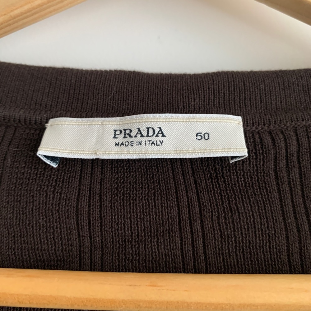 PRADA v neck sweater